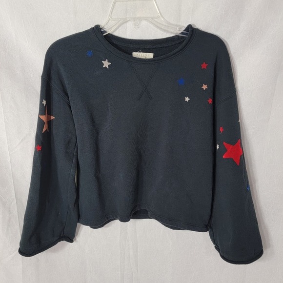 miles by madewell starry night 3/4 sleeve sweatshirt - Picture 5 of 5